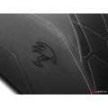 LUIMOTO (Hex-Diamond) Passenger Seat Cover for the HARLEY DAVIDSON Pan America (2021+) LUIMOTO (Hex-Diamond) Passenger Seat Cover for the HARLEY DAVIDSON Pan America (2021+)